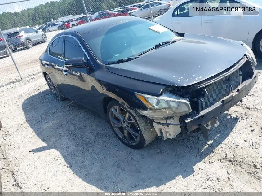 2013 Nissan Maxima 3.5 Sv VIN: 1N4AA5AP9DC813583 Lot: 42782110