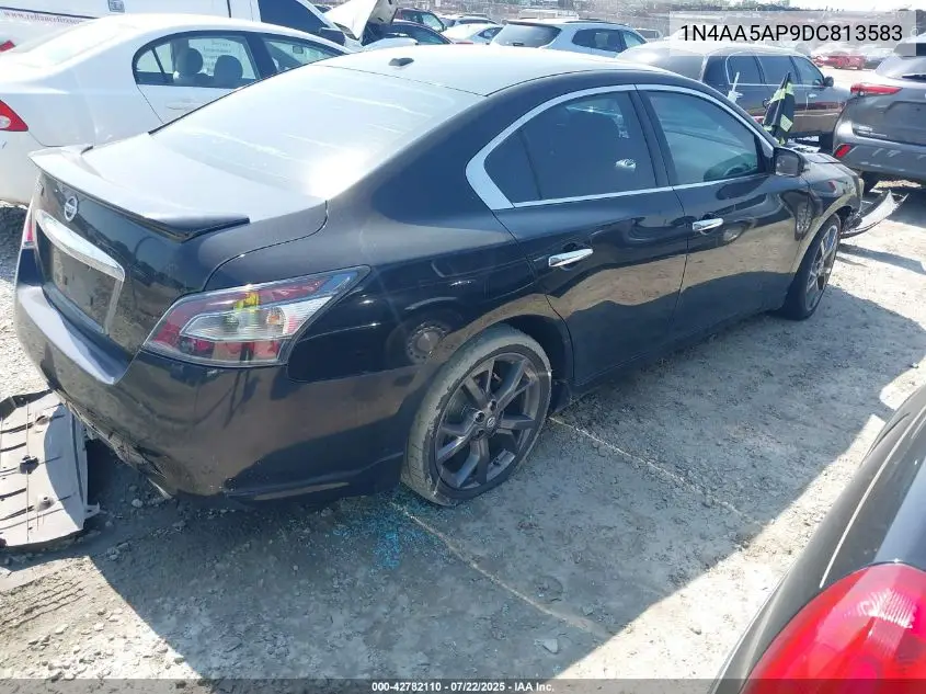 2013 Nissan Maxima 3.5 Sv VIN: 1N4AA5AP9DC813583 Lot: 42782110