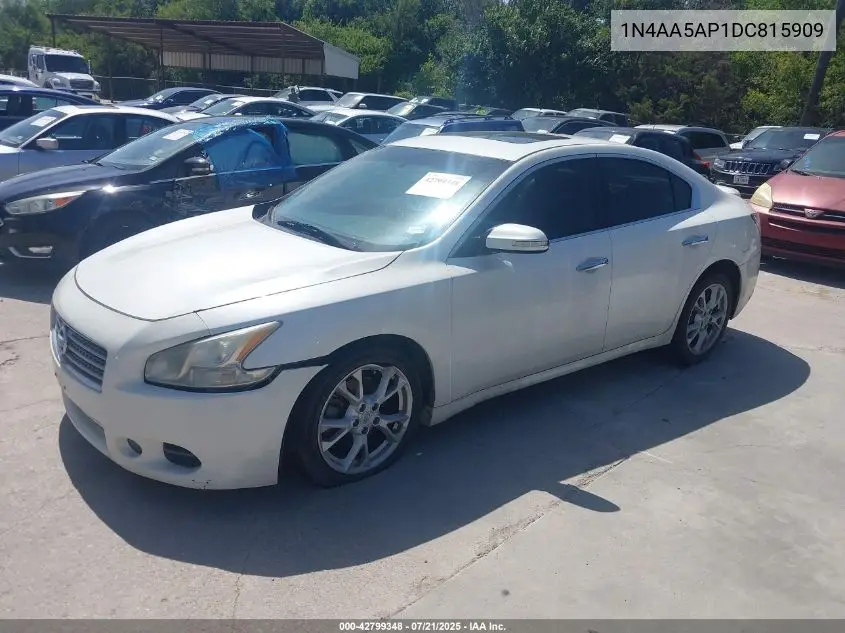 2013 Nissan Maxima 3.5 Sv VIN: 1N4AA5AP1DC815909 Lot: 42799348