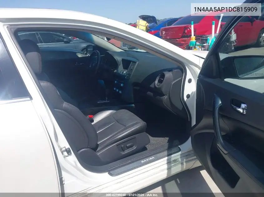 2013 Nissan Maxima 3.5 Sv VIN: 1N4AA5AP1DC815909 Lot: 42799348