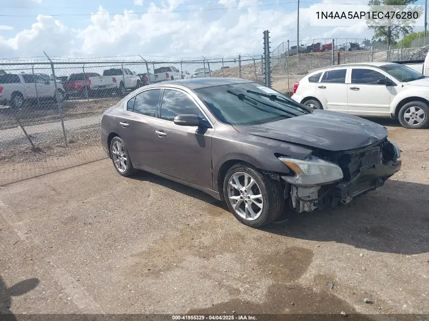 2014 Nissan Maxima 3.5 Sv VIN: 1N4AA5AP1EC476280 Lot: 41955329