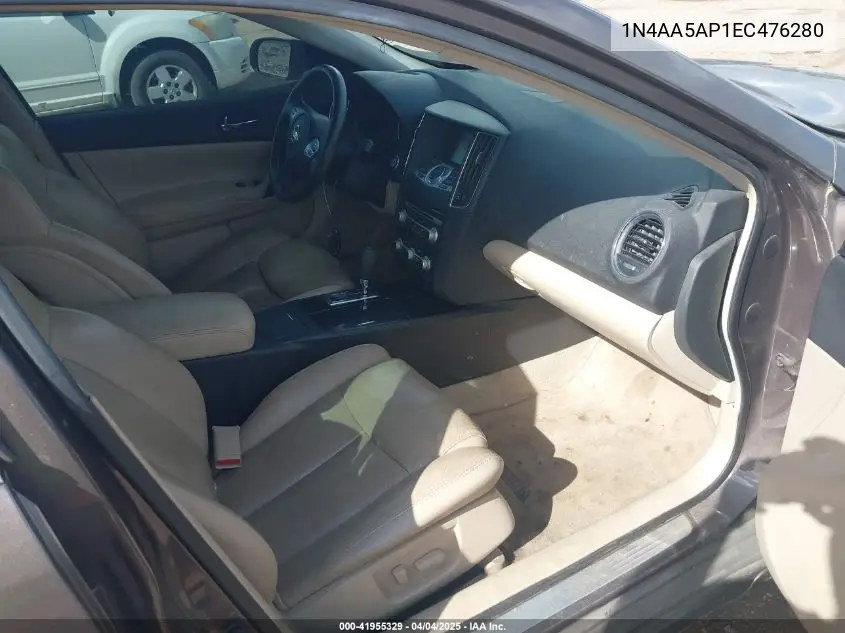 2014 Nissan Maxima 3.5 Sv VIN: 1N4AA5AP1EC476280 Lot: 41955329