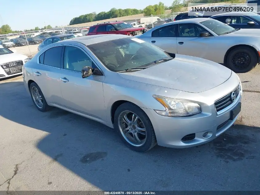 2014 Nissan Maxima 3.5 S VIN: 1N4AA5AP7EC496209 Lot: 42245578