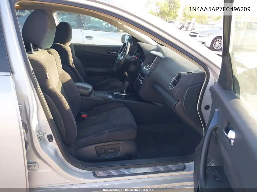 2014 Nissan Maxima 3.5 S VIN: 1N4AA5AP7EC496209 Lot: 42245578
