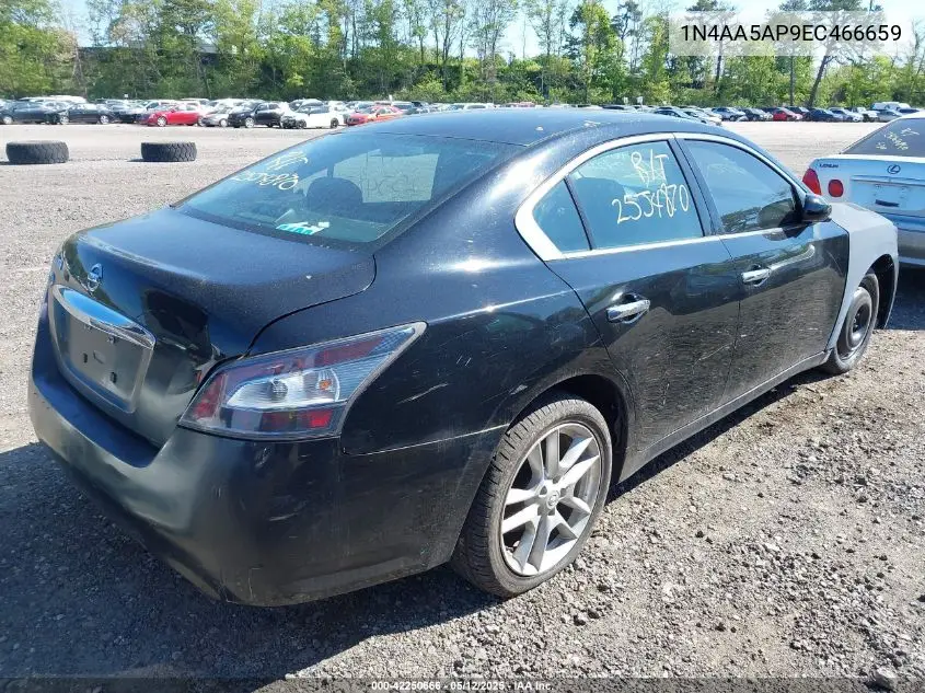 2014 Nissan Maxima 3.5 S/3.5 Sv VIN: 1N4AA5AP9EC466659 Lot: 42250666