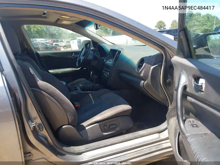 2014 Nissan Maxima 3.5 S/3.5 Sv VIN: 1N4AA5AP9EC484417 Lot: 42613013