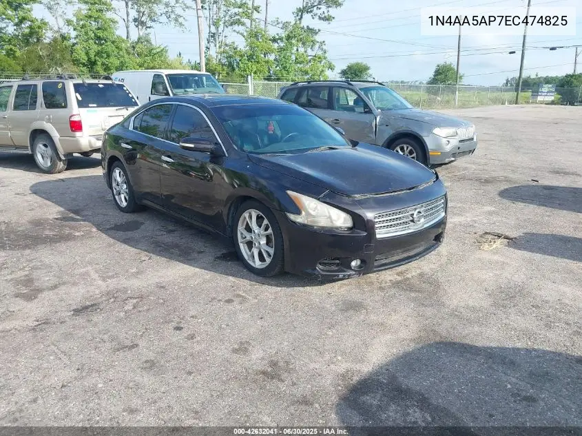 2014 Nissan Maxima 3.5 Sv VIN: 1N4AA5AP7EC474825 Lot: 42632041