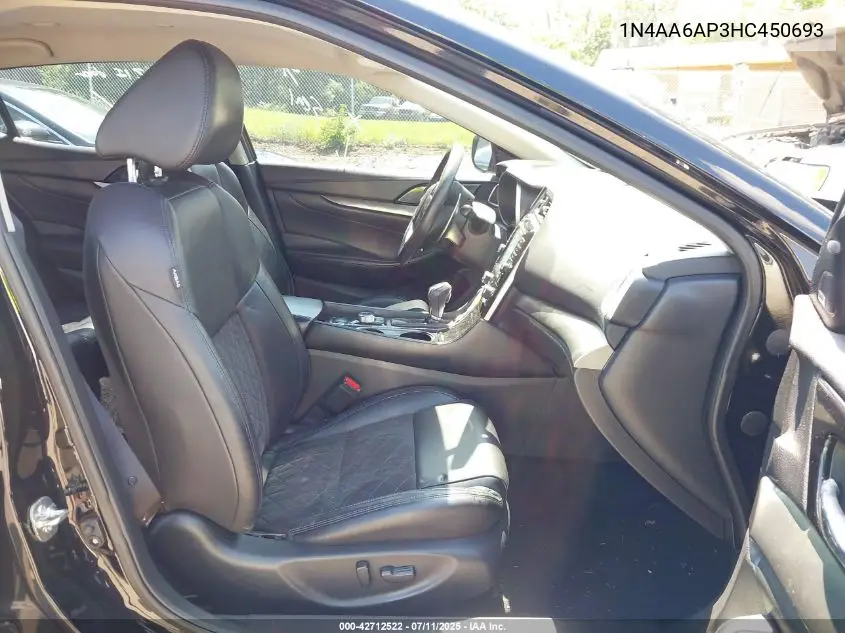 2017 Nissan Maxima 3.5 Sr VIN: 1N4AA6AP3HC450693 Lot: 42712522