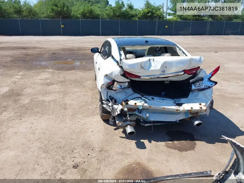 1n4aa6ap7jc381819 1N4AA6AP7JC381819 2018 Nissan Maxima 3.5 Platinum/3.5 S/3.5 Sl/3.5 Sr/3.5 Sv