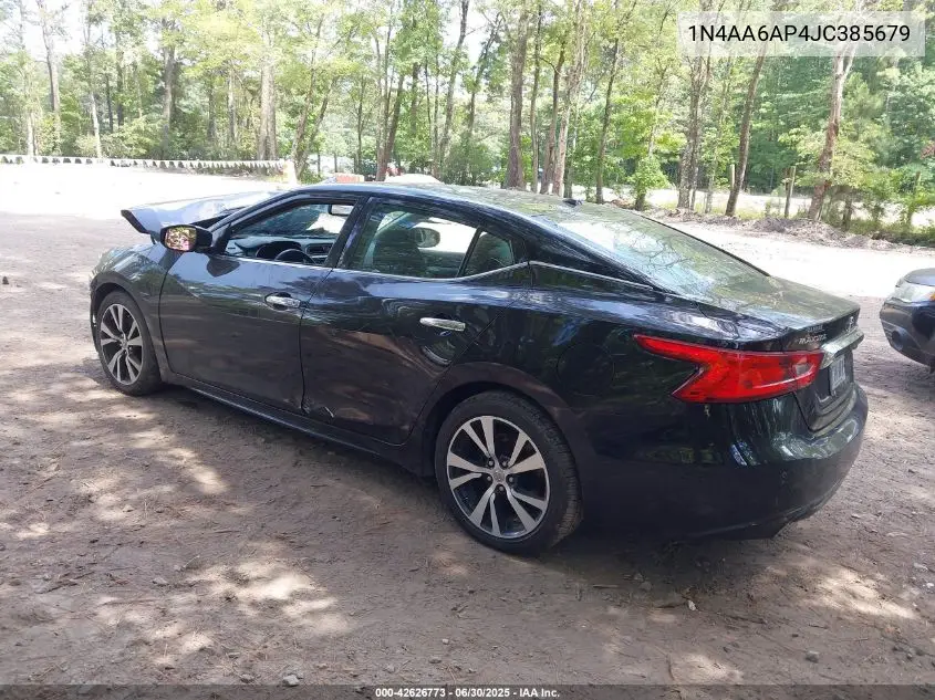 2018 Nissan Maxima 3.5 Sl VIN: 1N4AA6AP4JC385679 Lot: 42626773