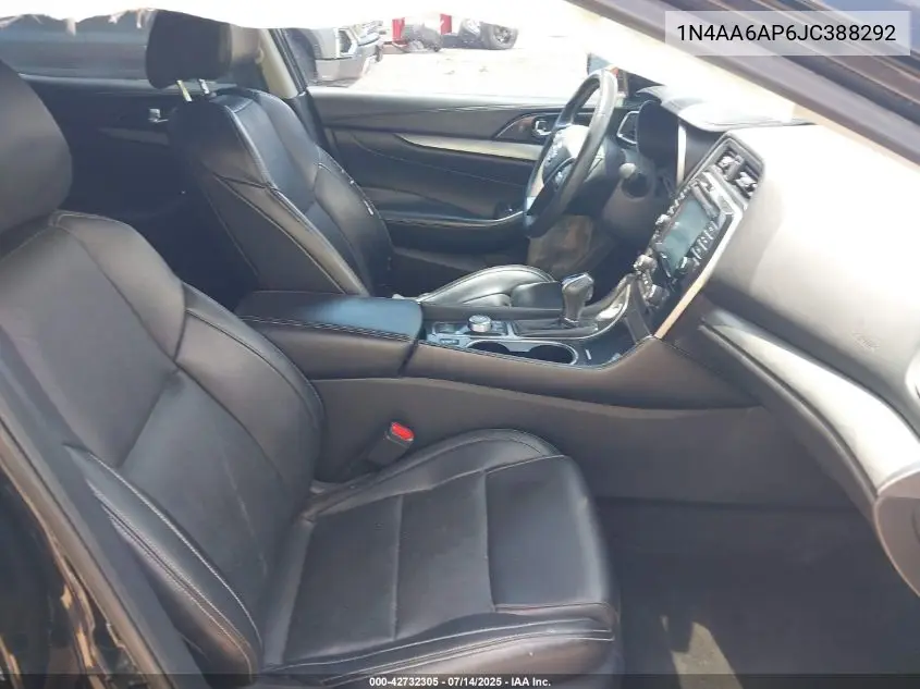 2018 Nissan Maxima 3.5 Sl VIN: 1N4AA6AP6JC388292 Lot: 42732305