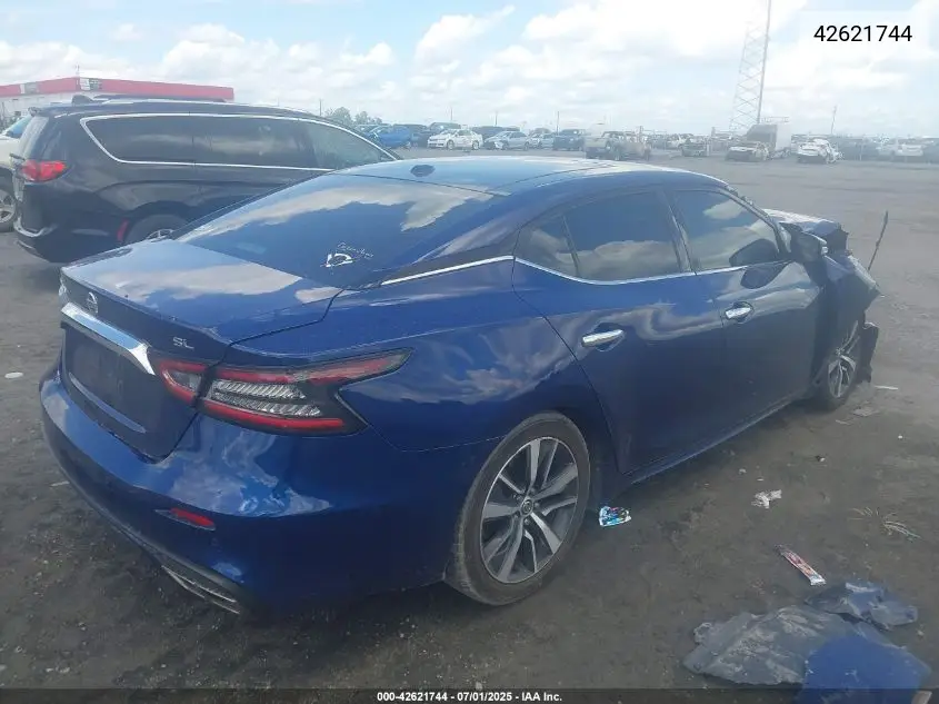 2020 Nissan Maxima Sl VIN: 1N4AA6DV2LC361992 Lot: 42621744