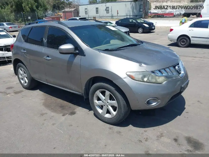2009 Nissan Murano S VIN: JN8AZ18U79W009879 Lot: 42207223