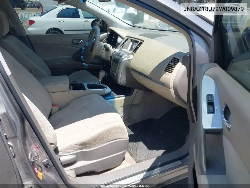 2009 Nissan Murano S VIN: JN8AZ18U79W009879 Lot: 42207223