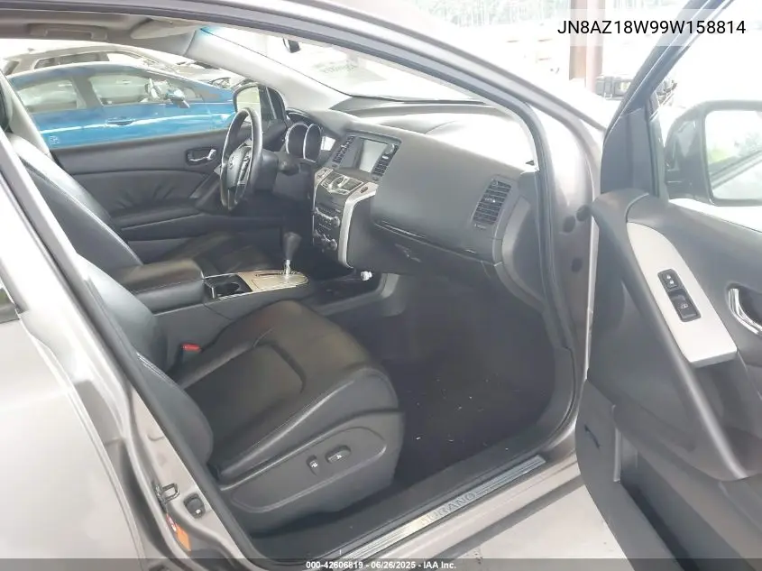 2009 Nissan Murano Sl VIN: JN8AZ18W99W158814 Lot: 42606819
