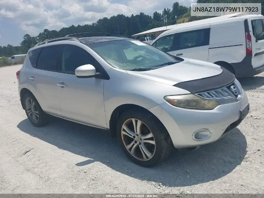 2009 Nissan Murano Le VIN: JN8AZ18W79W117923 Lot: 42787612