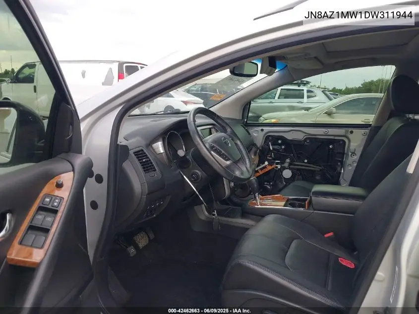 2013 Nissan Murano Le VIN: JN8AZ1MW1DW311944 Lot: 42462663