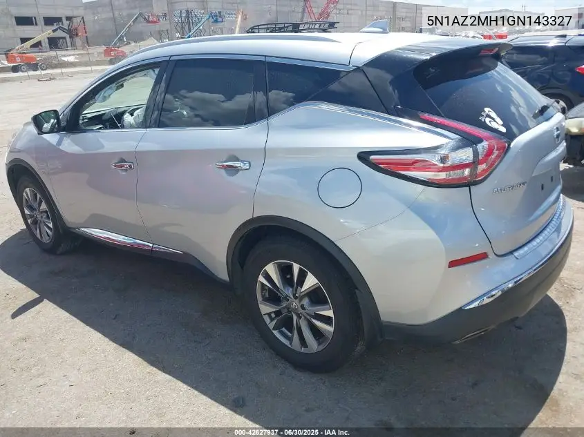 5n1az2mh1gn143327 5N1AZ2MH1GN143327 2016 Nissan Murano Sl