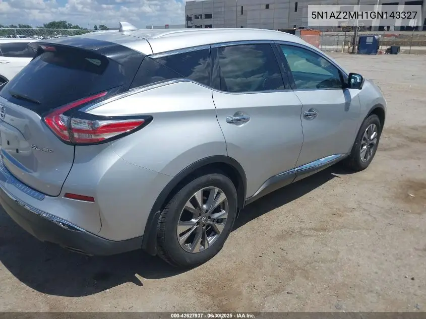 5n1az2mh1gn143327 5N1AZ2MH1GN143327 2016 Nissan Murano Sl