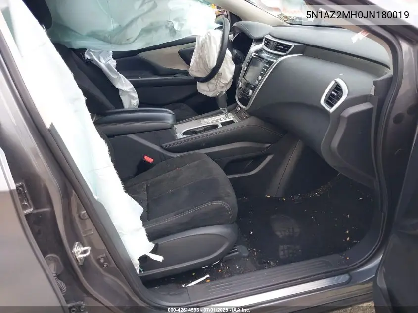 2018 Nissan Murano S VIN: 5N1AZ2MH0JN180019 Lot: 42614596