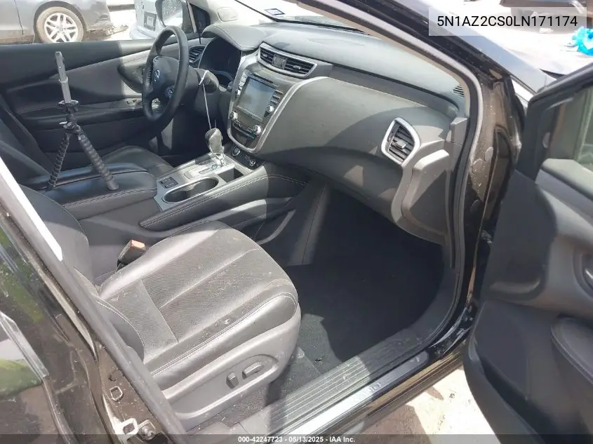 2020 Nissan Murano Sl Intelligent Awd VIN: 5N1AZ2CS0LN171174 Lot: 42247723