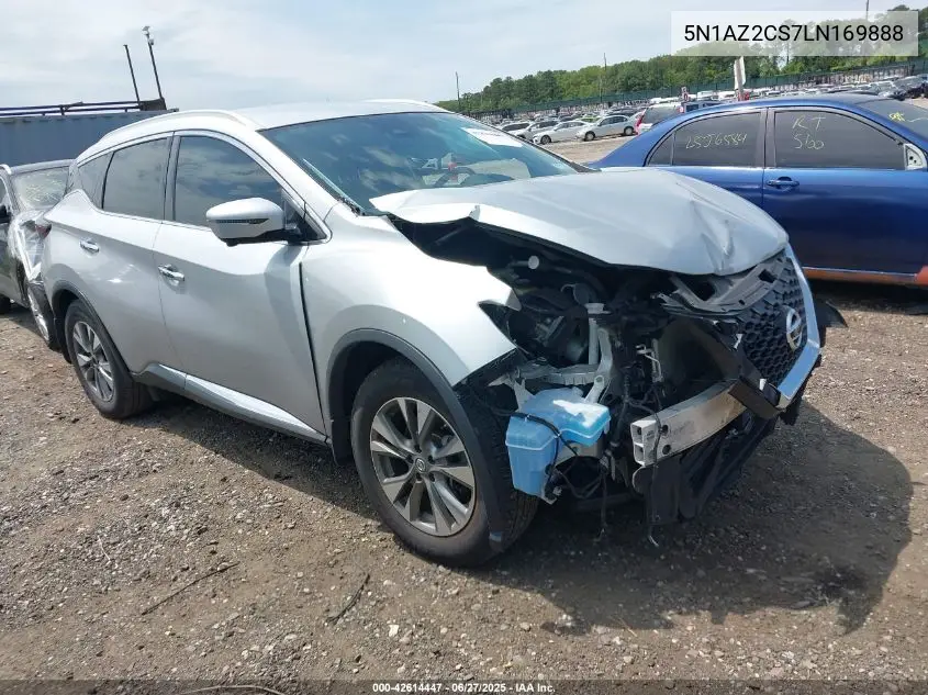 2020 Nissan Murano Sl Intelligent Awd VIN: 5N1AZ2CS7LN169888 Lot: 42614447
