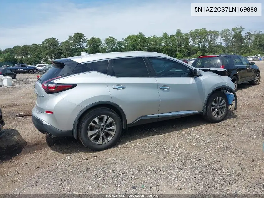 2020 Nissan Murano Sl Intelligent Awd VIN: 5N1AZ2CS7LN169888 Lot: 42614447