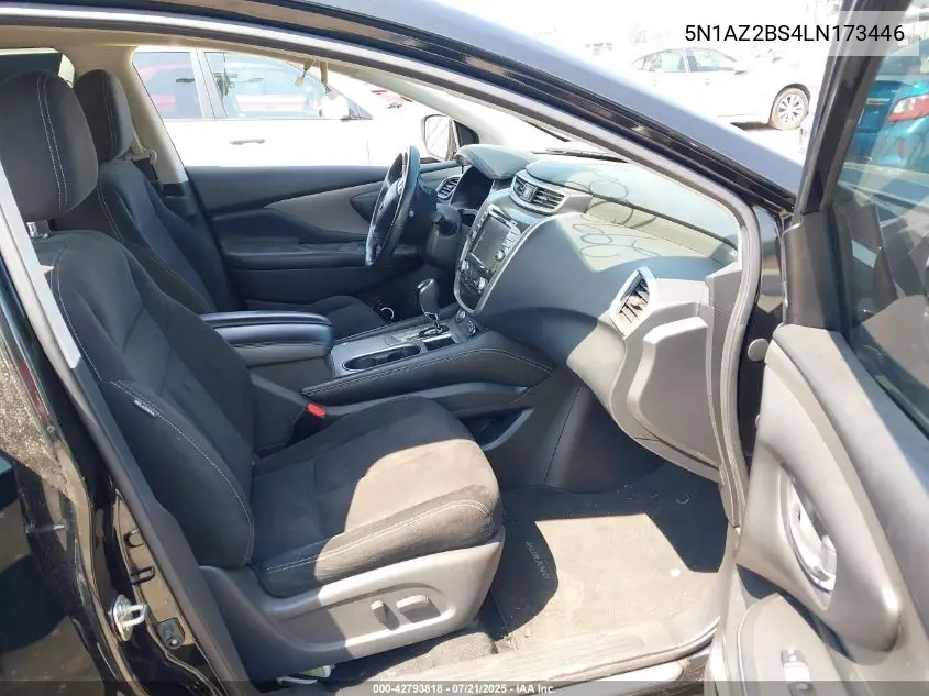 2020 Nissan Murano Sv Intelligent Awd VIN: 5N1AZ2BS4LN173446 Lot: 42793818