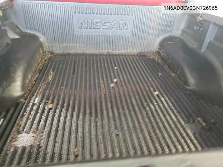 1n6ad0ev0gn726965 1N6AD0EV0GN726965 2016 Nissan Frontier S/Sv/Sl/Pro-4X