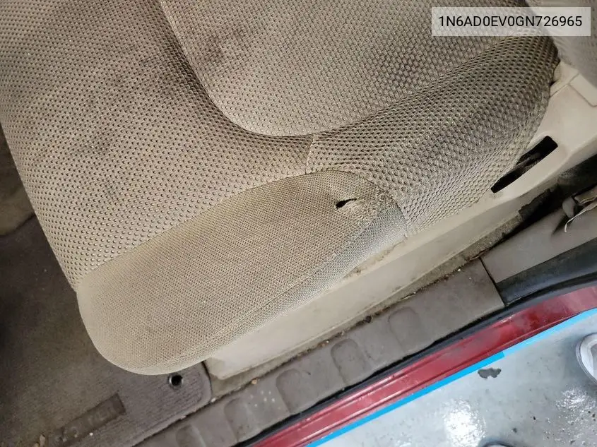 1n6ad0ev0gn726965 1N6AD0EV0GN726965 2016 Nissan Frontier S/Sv/Sl/Pro-4X
