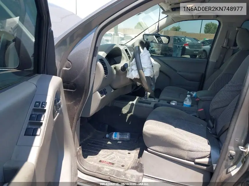 2019 Nissan Frontier Sv VIN: 1N6AD0ER2KN748977 Lot: 42462715