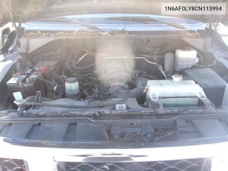 2012 Nissan Nv 2500/3500 VIN: 1N6AF0LY8CN113994 Lot: 42271607