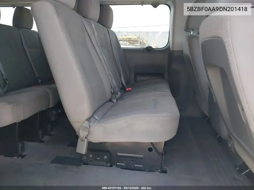 2013 Nissan Nv Passenger Nv3500 Hd Sv V6 VIN: 5BZBF0AA9DN201418 Lot: 42191194