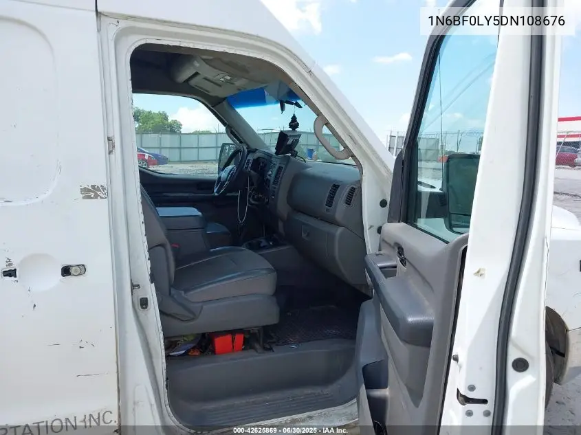 2013 Nissan Nv Cargo Nv2500 Hd Sv V6 VIN: 1N6BF0LY5DN108676 Lot: 42625869
