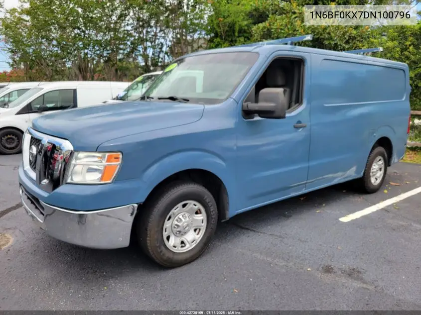 2013 Nissan Nv Cargo Nv2500 Hd Sv V6 VIN: 1N6BF0KX7DN100796 Lot: 42730169