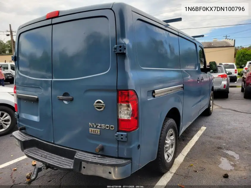 2013 Nissan Nv Cargo Nv2500 Hd Sv V6 VIN: 1N6BF0KX7DN100796 Lot: 42730169