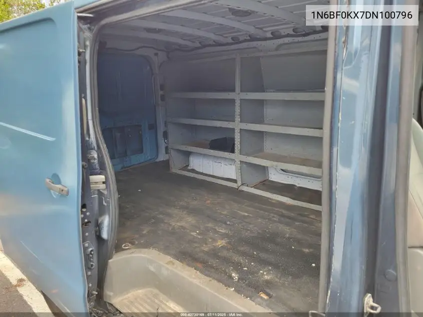2013 Nissan Nv Cargo Nv2500 Hd Sv V6 VIN: 1N6BF0KX7DN100796 Lot: 42730169