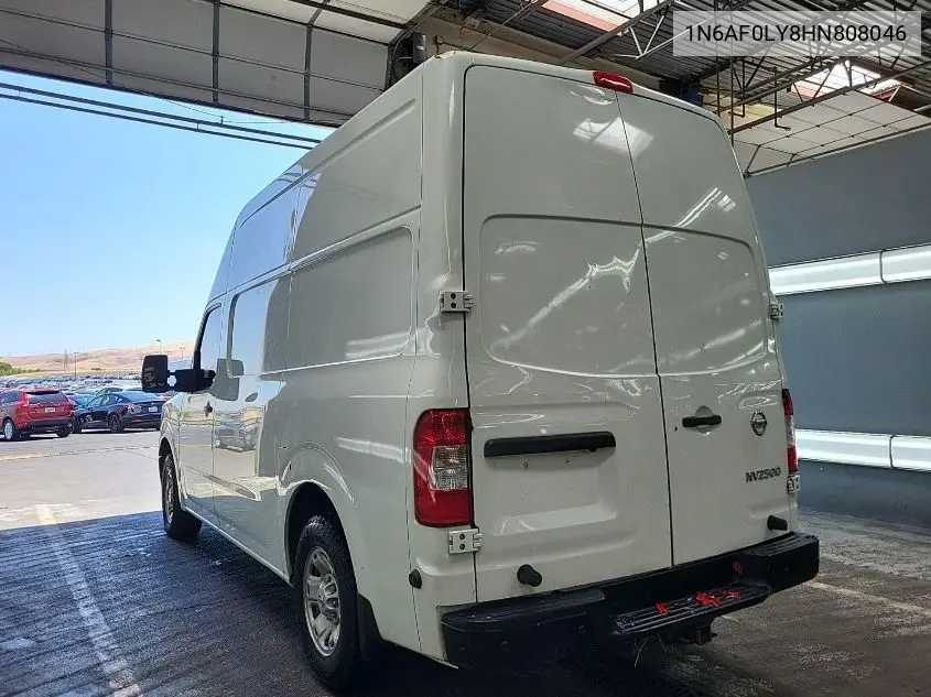 2017 Nissan Nv Cargo Nv2500 Hd Sv V8 VIN: 1N6AF0LY8HN808046 Lot: 42610355