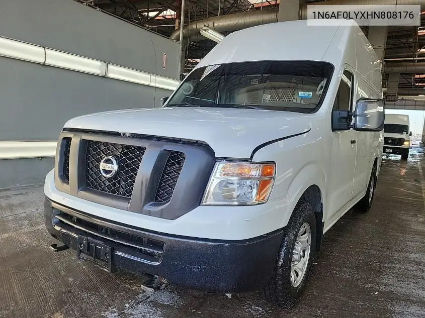 2017 Nissan Nv Cargo Nv2500 Hd Sv V8 VIN: 1N6AF0LYXHN808176 Lot: 42610356