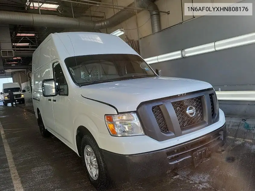 2017 Nissan Nv Cargo Nv2500 Hd Sv V8 VIN: 1N6AF0LYXHN808176 Lot: 42610356
