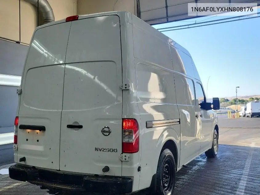2017 Nissan Nv Cargo Nv2500 Hd Sv V8 VIN: 1N6AF0LYXHN808176 Lot: 42610356
