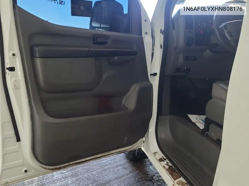 2017 Nissan Nv Cargo Nv2500 Hd Sv V8 VIN: 1N6AF0LYXHN808176 Lot: 42610356