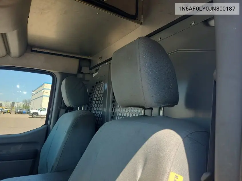 2018 Nissan Nv 2500 S/Sv/2500 Sl/S/Sv/Sl VIN: 1N6AF0LY0JN800187 Lot: 42616058