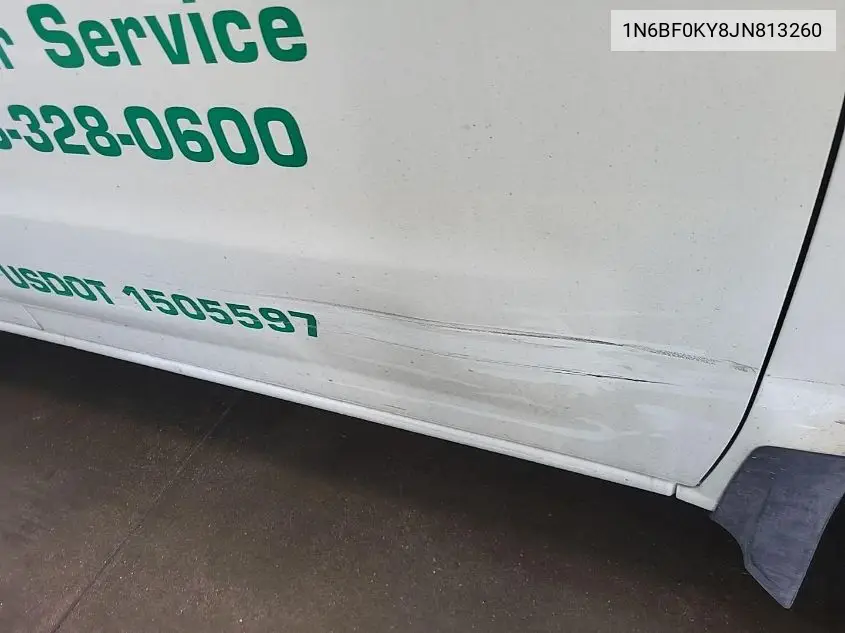 2018 Nissan Nv 1500 S/Sv/2500 S/Sv/Sl VIN: 1N6BF0KY8JN813260 Lot: 42634708