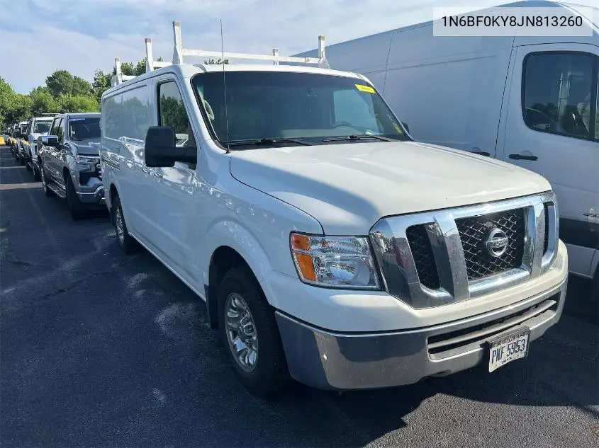 2018 Nissan Nv 1500 S/Sv/2500 S/Sv/Sl VIN: 1N6BF0KY8JN813260 Lot: 42634708
