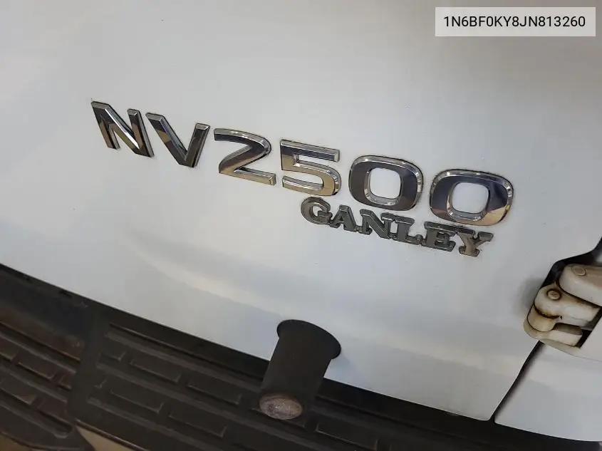 2018 Nissan Nv 1500 S/Sv/2500 S/Sv/Sl VIN: 1N6BF0KY8JN813260 Lot: 42634708