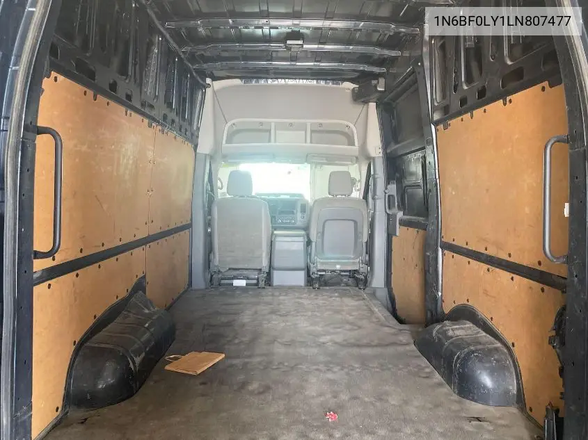 2020 Nissan Nv Cargo Nv2500 Hd Sv High Roof V6 VIN: 1N6BF0LY1LN807477 Lot: 42826182