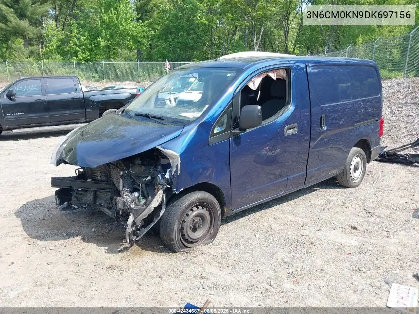 2013 Nissan Nv200 S VIN: 3N6CM0KN9DK697156 Lot: 42434687