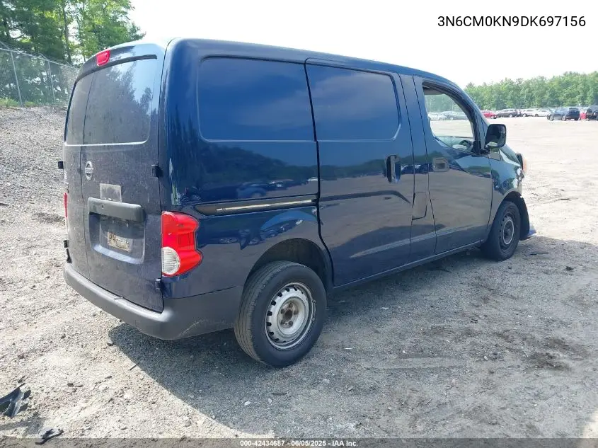 2013 Nissan Nv200 S VIN: 3N6CM0KN9DK697156 Lot: 42434687