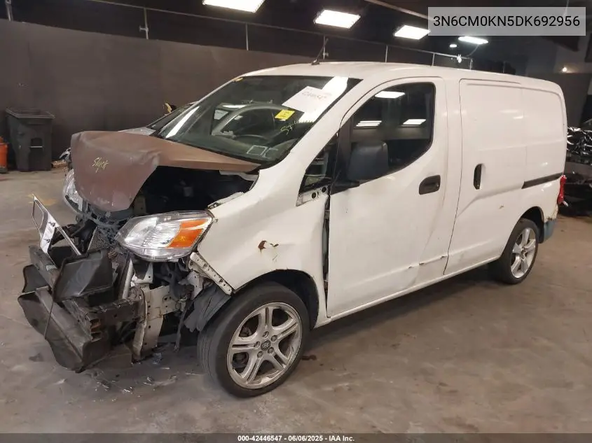 2013 Nissan Nv200 Sv VIN: 3N6CM0KN5DK692956 Lot: 42446547